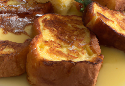 Pain Perdu à la Poire Vanillée